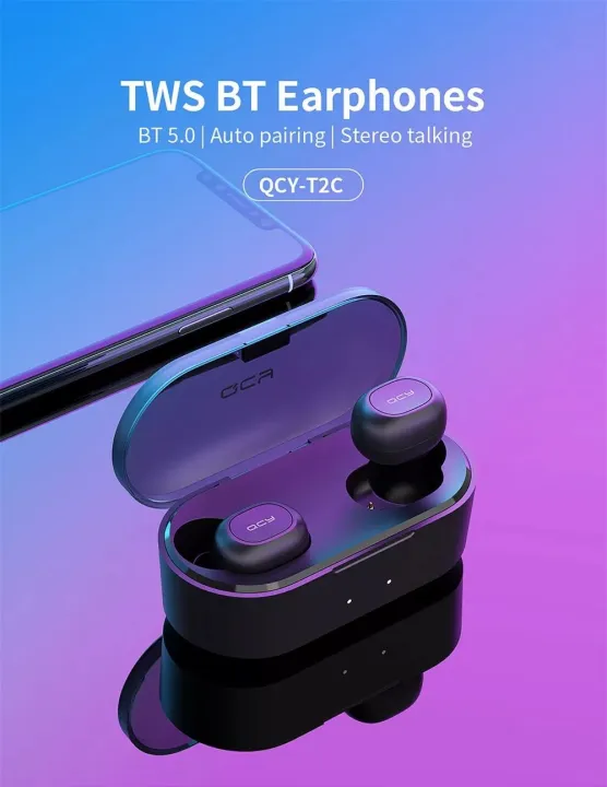QCY%20T2C%20/%20QS2%203D%20Stereo%20Wireless%20Bluetooth%20TWS%20Earbuds%20V5%20-%20Image%202