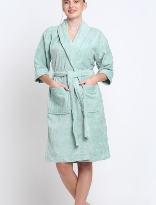 Luxurious%20Bathrobe,%20100%25%20Cotton%20Bathrobe%20for%20Women-Soft%20&%20Comfortable-1%20Piece%20-%20Image%203