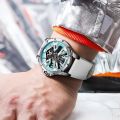 SIBOTTE Tourbillon Hollow out Mechanical watch for men 50M Waterproof Steel shell Luxury Men watches Sapphire Luminous Man watch. 
