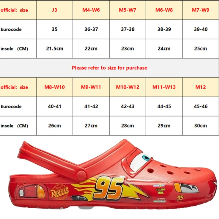 Aoger%20Disney%20Lightning%20Mcqueen%20Pixar%20Crocs%20Outdoor%20beach%20slippers%20Cute%20Cartoon%20anime%20Pool%20anti%20slip%20Crocs%20No95%20car%20slippersshoes%20-%20Image%202