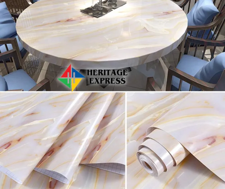 24''x48''%20Gold%20Water%20Ripple%20Marble%20Look%20Paper%20Granite%20Wallpaper%20Peel%20and%20Stick%20for%20Countertop%20Cabinet%20Furniture%20Renovated%20Thick%20PVC%20-%20Image%203