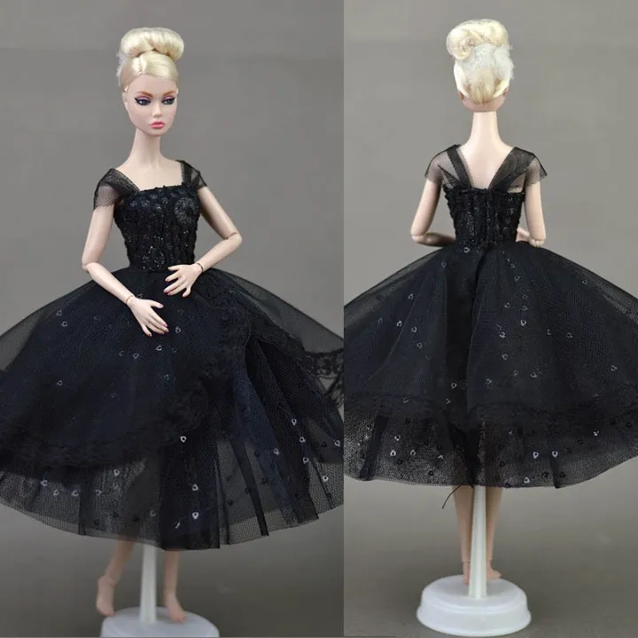 %E3%80%90The%20road%20to%20happiness%20Store%E3%80%91Dresses%20Elegant%20Black%20Little%20Dress%20Evening%20Clothes%20for%20Barbie%20Dolls%20For%201/6%20BJD%20Doll%20Gift%20Doll%20Accessories%20-%20Image%206