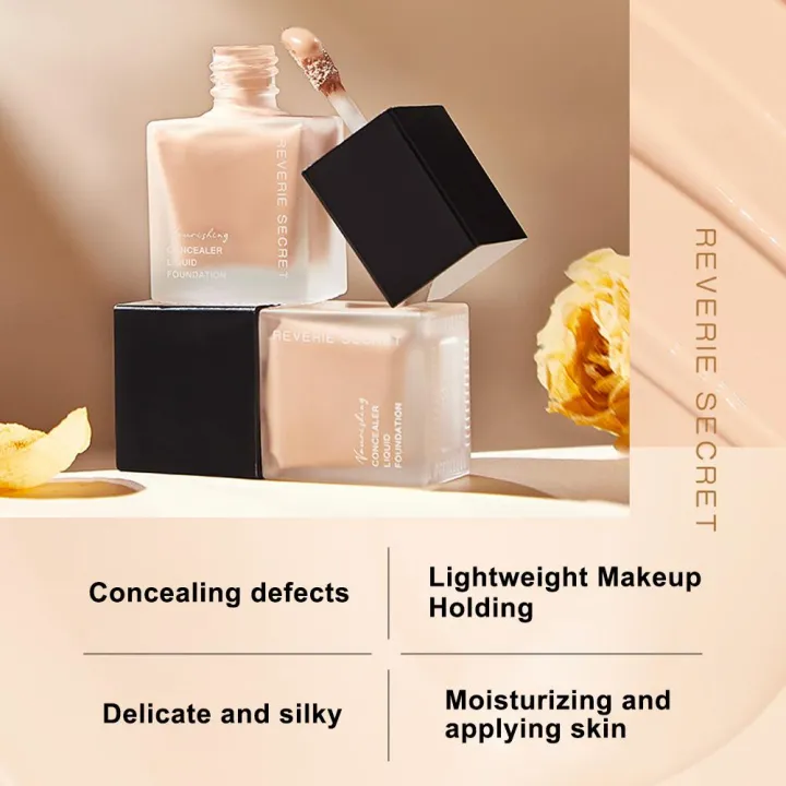 Vnce%20Lncei%20Liquid%20Foundation%20High%20Coverage%20Makeup%20Base%20Lasting%20Waterproof%20Makeup%20Concealer%20Foundation%20Makeup%20Female%20Foundation%20Bb%20Crea%20J3j1%20-%20Image%203