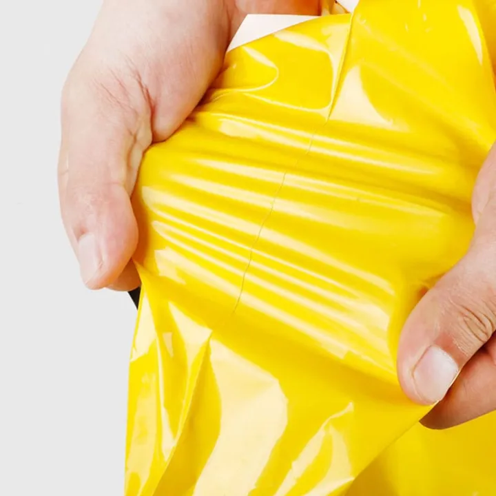 (10"x12"+2)%20inch%2050%20Pcs%20Courier%20poly%20Bag/parcel%20poly%20Bag/Mailer%20poly%20Bag%20yollow%20colour%20-%20Image%202
