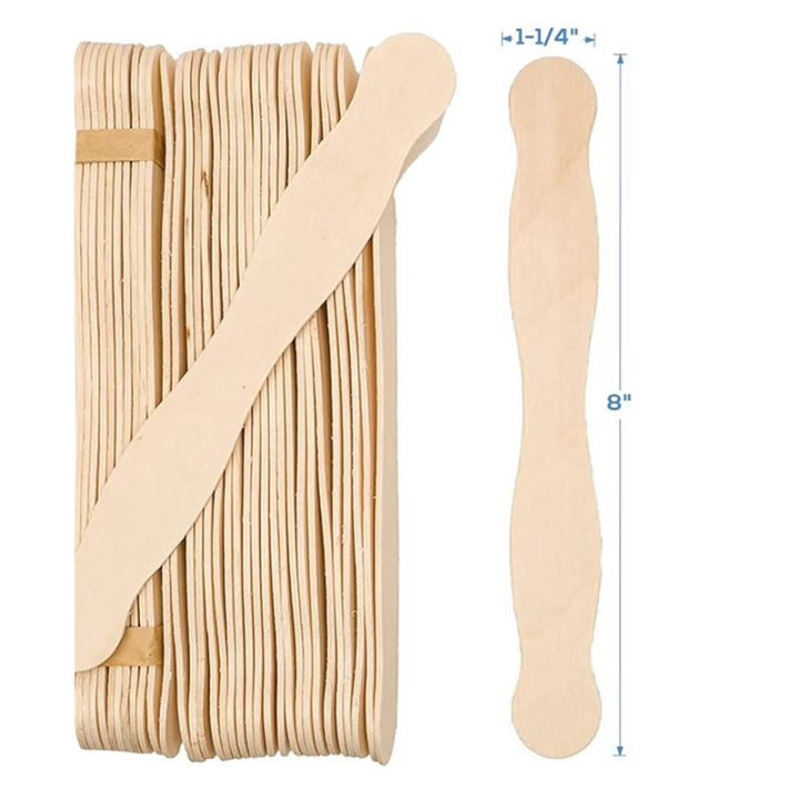 8Inch%20Fan%20Handles%20or%20Wooden%20Spatula%20or%20Paint%20Mixing%20Pack%20300%20Craft%20Popsicle%20Sticks%20for%20DIY%20Crafting%20Supplies%20Kit%20-%20Image%202