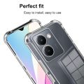 Vivo Y03/Y18 Premium Silicone Case Crystal Clear Soft TPU Ultra-Thin Transparent Flexible Protective Mobile Phone Back Cover.