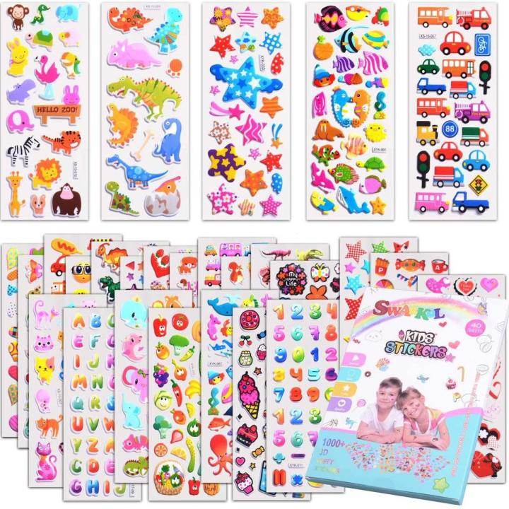 Emoji Puffy Wall Sticker 3 pkt