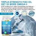 10 pcs or 30 pcs IMATCHME / BEWORTHS Deep Sea Fish Oil Omega3 Rich In DHA And EPA VE Non-GMO Vegetarian for Heart & Brain Health Skin Care Improve Concentration. 