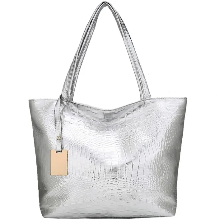 Ladies%20Leather%20Handbags,%20Handbags,%20Ladies%20Shoulder%20Bags,%20Designer%20Handbags,%20Leather%20Handbags-Silver%20-%20Image%202