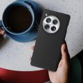 Nillkin ( 1+12R ) Super Frosted Shield Pro Matte cover case for OnePlus Ace 3, OnePlus 12R Smartphone Case - Black.