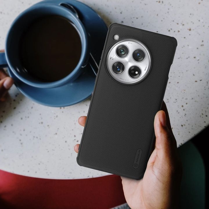Nillkin%20(%201+12R%20)%20Super%20Frosted%20Shield%20Pro%20Matte%20cover%20case%20for%20OnePlus%20Ace%203,%20OnePlus%2012R%20Smartphone%20Case%20-%20Black%20-%20Image%204