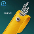6pcs/set Stainless Steel Ear Picking Tool Set Ear Wax Remover Cleaner Ear Cleaning Spoon Ear Protector Ear Picker. 