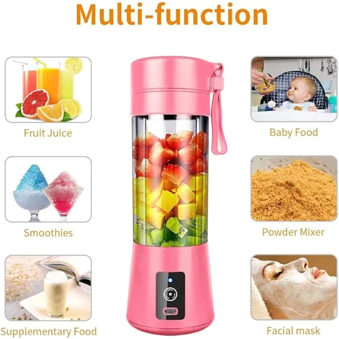 Portable%20Blender,%20YKSINX%20Smoothie%20Juicer%20Cup,%20Personal%20Mini%20Blender%20for%20Shakes%20and%20Smoothies,%20Six%20Blades%20in%203D,%2013oz%202000mAh%20Powerful%20USB%20Rechargeable%20Home%20Travel%20Handheld%20Fruit%20Juicer%20(Pink)%20-%20Image%205