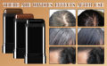 Hair Color Stick Hair Dye, Touch Up Comb 2-In-1, Safe And Convenient Comb Hair Dye, Waterproof and Sweat-Proof Portable Coloring Stick for Men and Women (Black & Dark Brown). 