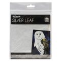 Mont Marte Imitation Silver Leaf 14×14cm – 25 Sheets.