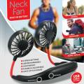 Hand Free Perosnal Fan Usb Light Rechargeable Wearable Portable Handsfree Neckband Fan Mini Neck Double Fans 3 Speed Adjustable For Home Office Traveling - Neck Fan. 