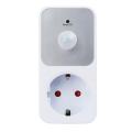 1 Piece PIR Sensor Socket Lamp Holder 110-240V PIR Infrared Detection 120° Degree Wide Angle Automatic Induction EU Plug.