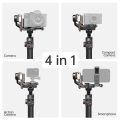 Hohem MT2 Kit 3-Axis Handheld Gimbal for Mirrorless Camera Stabilizer Camera Sony/Canon/Nikon/Fujifilm/Panasonic with AI Tracker.