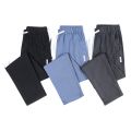 High Quality Brand Summer Stretch Cotton Hole Men's Ankle Length Jeans Thin Streetwear Design Denim Pants Korea Casual Trousers.