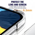 Lenuo Shockproof Silicone Case For Apple iPad mini 6 2021 Soft Transparent Back Cover. 