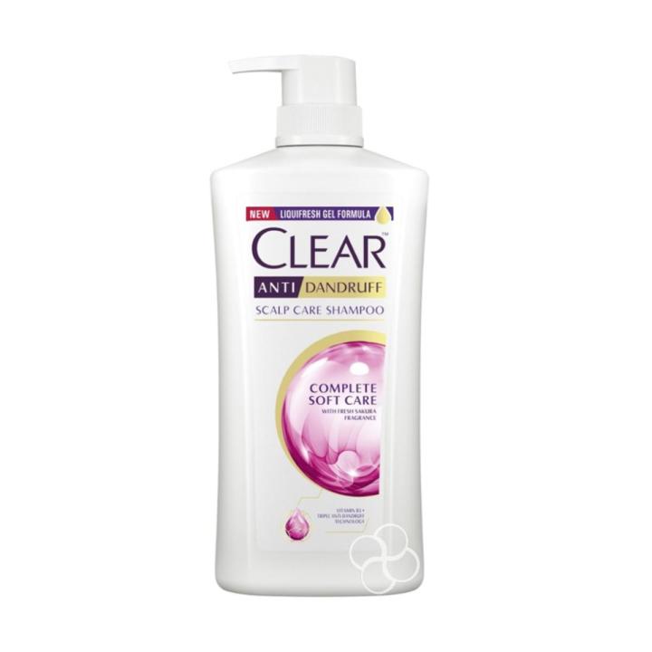 International Thailand product Hair care products Hair care shampoo Clear -COMPLETE SOFT CARE- used for women- 650 ml