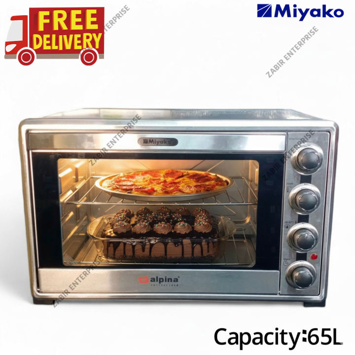 Miyako 65L Multifunctional Electric Oven Convection Oven with 4 Knobs MT-65RCL