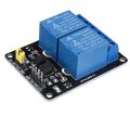 2CH 5V Relay Module With Screw Terminal Relay Module 5V 2 Channel Relay Module DC 5V Relay Switches With Optocoupler Protection.