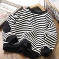 Children's Spring and Autumn Clothes Boys and Girls Sweatshirts 2023 New Children's Undershirts Korean Version Baby Tops with Fleece and Foreign.