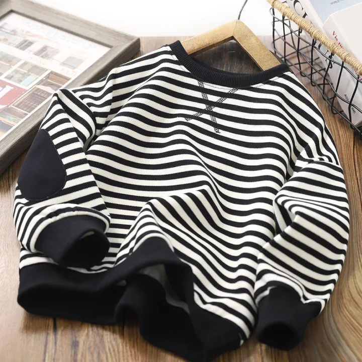 Children's%20Spring%20and%20Autumn%20Clothes%20Boys%20and%20Girls%20Sweatshirts%202023%20New%20Children's%20Undershirts%20Korean%20Version%20Baby%20Tops%20with%20Fleece%20and%20Foreign%20-%20Image%204