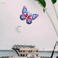 Butterflies Hanging Decorations Sculptures Decorative 9.84'' Indoor Outdoor Wall Art Ornament for Patio Yard.
