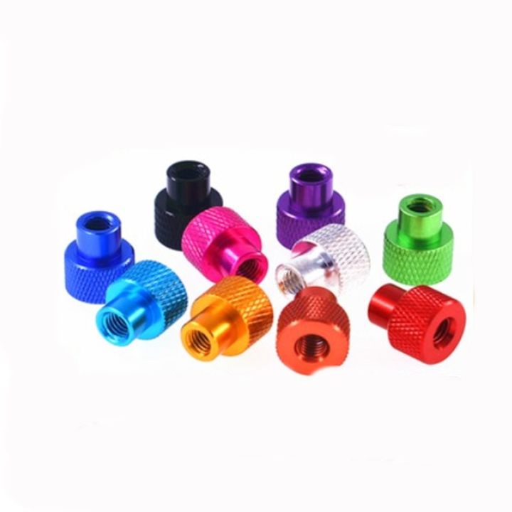 5pcs/lot%20M3%20M4%20m5%20m6%20m8%20colourful%20aluminum%20%20Frame%20Hand%20Tighten%20Flange%20Nut%20step%20knurled%20thumb%20nut%20-%20Image%206