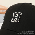 Internet celebrity lettersinsMen's Korean-Style Peaked CapHBaseball Cap Women's Fashion Casual Korean Style Fashion Sun Hat.