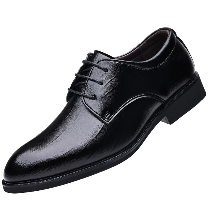 British%20Business%20Pointed%20Men's%20Leather%20Shoes%20Casual%20Trend%20Men's%20Shoes%20Formal%20Lace-up%20Korean%20Style%20Men's%20Wedding%20Shoes%20-%20Image%205