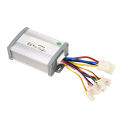Controller Pedal Throttle Kit, 24V 800W Easy Installation Safe Protection Aluminium Alloy Electric Bike Brushed Controller Kit for Electric Scooter.