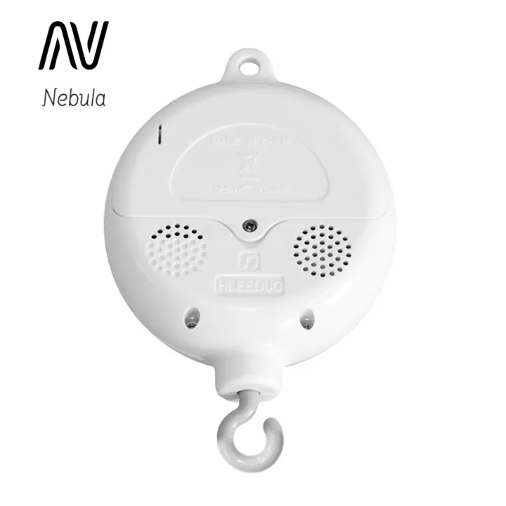 Nebula Supreme Baby Music Box Baby Crib Music Box with 35 Classic Songs Volume Adjustable Rotary Hook Mobile Motor for Infant Boys Girls Perfect Birthday Gift for Newborns Nursery Music Player