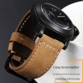 【Bestselling Product】 Leather Straps For Panerai PAM441 386 Watch Accessories Men's Strap 20mm 22mm 24mm 26mm Watch Bands Cowhide Replacement Bracelet.