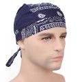 Unisex Women Men Bandana Hat Cotton Unisex Durag Print Cap Breathable Chemo Turban Fashion Headwrap Headwear Pirate Head Scarf. 