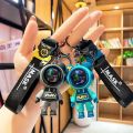Key Ring & Keychain for Men & Women Bag, Car, Bike & Any Others, Double Space Astronaut Keychain Stylish Trendy Durable and Colorful Key Chains.