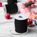 Kaitun 2 mm Elastic Cord Stretch String Elastic Beading Cord Craft Thread for Jewelry Making (Black). 