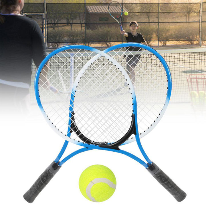 Yoomee%202%20Pcs%20Set%20Children%20Tennis%20Rackets%20With%20Tennis%20Ball%20For%20Teenager%20Children%20Training%20Carbon%20Fiber%20Top%20Steel%20Material%20-%20Image%208