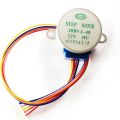 12V Stepper Motor 12V 28BYJ-48 4 Phase 5 Wires Programmable Small Reduction Gear Stepper Motor Compatible With Arduino DIY 3D Printer Parts 12V Gear Motor. 