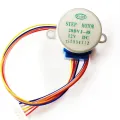 12V Stepper Motor DC 12V 28BYJ-48 4 Phase 5 Wires Programmable Small Reduction Gear Stepper Motor Drive Compatible With Arduino DIY Project Electrical Circuitry & Parts. 