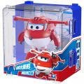 Audi genuine Super Wings toy transparent hangar boxed large transformer robot Jin Xiaowei cool and powerful.