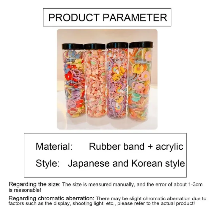 10/20pcs%20Cute%20Colorful%20Cartoon%20Hair%20Bands%20Children%20Animal%20Flower%20Elastic%20Hair%20Ties%20Ponytail%20Holder%20Scrunchie%20Hair%20Accessories%20-%20Image%206