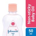 Johnson's Baby Oil with Vitamin E 50ml Gentle Skin Care for Newborns Limited Stock Offer. 