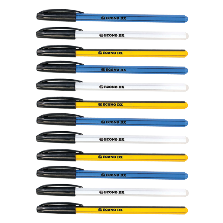 Econo%20DX%20Ball%20Pen%20%E2%80%93%20Black%20Ink%20%7C%20Pack%20of%2030%20Pens%20%7C%20Smooth%20Writing%20for%20Students%20&%20Office%20-%20Image%205