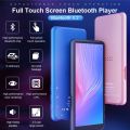 M9 Bluetooth5.0 MP4 Player 4.0 Inch Full Touch Screen FM Radio Recording E-book Music Video Player Built-in Speaker.