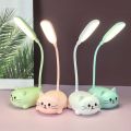 Led Colorful Night light Table Lamp Cartoon Cute Pet Cat Light Usb Child Eye Protection Warm White Desk Lamp LED Reading Light. 