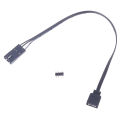25cm RGB Cable 3-Pin 5V Adapter Connector for Corsair SP/HD/LL/ML/QL RGB To Standard ARGB Eatop.