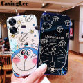 For Realme Narzo N55 Case Cute Doraemon Soft Shockproof Cartoon Design Couple Full Protection Back Cover Casing hp Realme Narzo N55 Phone case. 